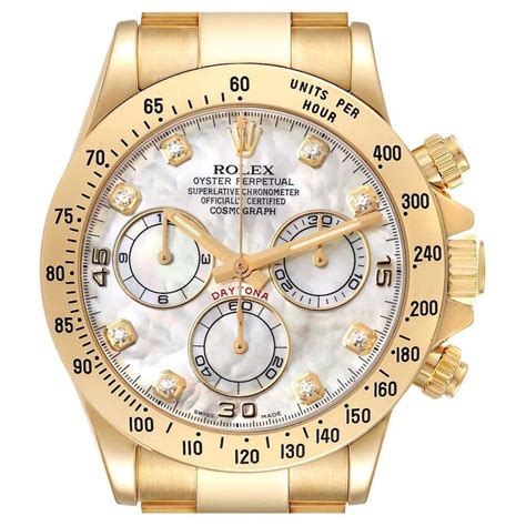 rolex daytona gold perlmutt zifferblatt|rolex daytona speichern.